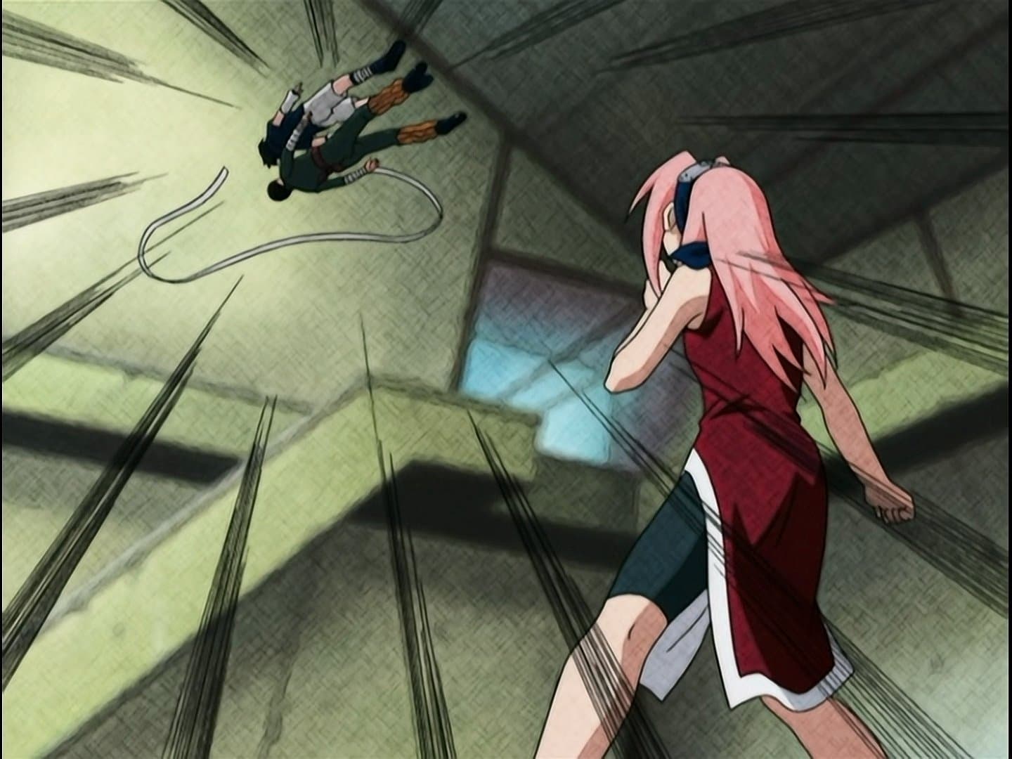 Reto Chūnin: ¡Rock Lee vs. Sasuke!