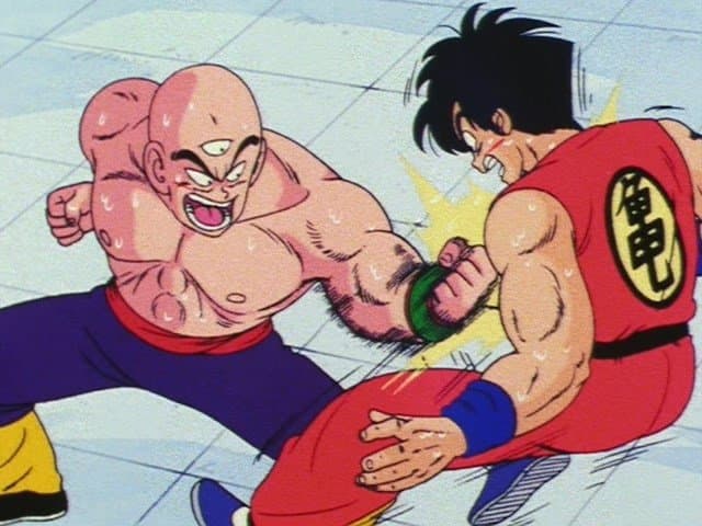 Ten cuidado Yamcha! El terrible Tenshinhan es muy poderoso