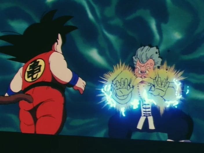 Goku en graves aprietos