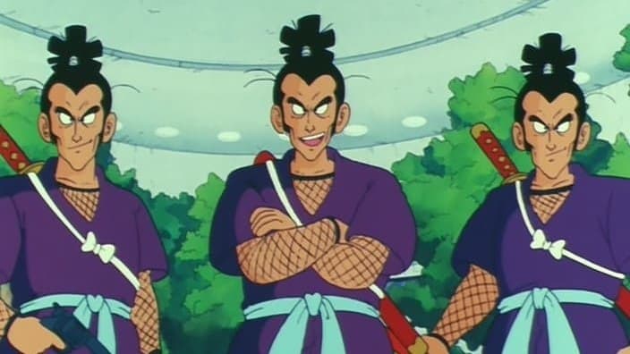 Cinco ninjas en contra de Gokú