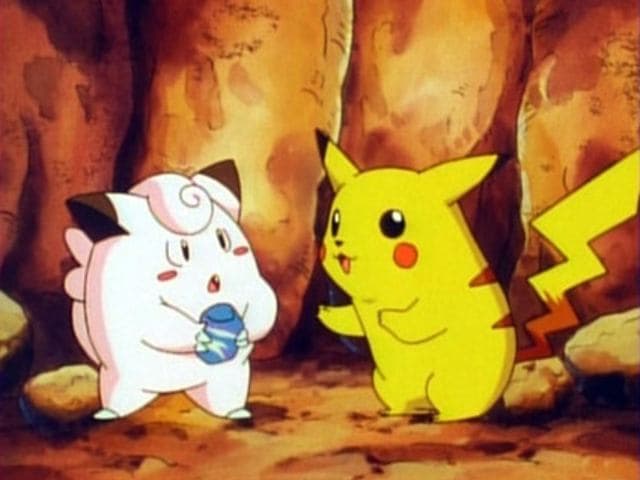 Clefairy Y La Roca Lunar