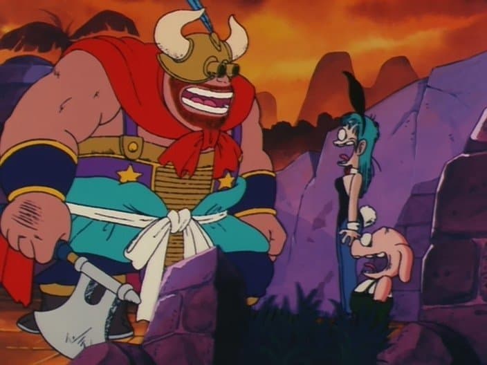 Ox-Satan en la montaña de fuego